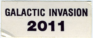 Sticker - Galactic Invasion - 2011